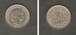 monedas de Europa - Suiza -  Confederación Helvética y Ramas de parra