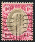 Stamps United Kingdom -  TRANSVAAL