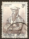 Stamps : Europe : Belgium :  450a nacimiento Anniv del Mercator (geógrafo).