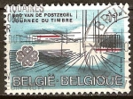 Stamps : Europe : Belgium :  Año Mundial de las Comunicaciones.