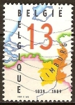 Stamps : Europe : Belgium :  150a Aniv de la División de Limburgo entre Holanda y Bélgica. 
