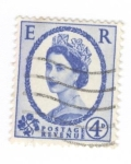 Sellos del Mundo : Europa : Reino_Unido : Serie basica. Isabel II