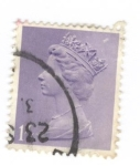Stamps United Kingdom -  Serie basica. Isabel II