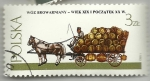 Stamps : Europe : Poland :  CARRO DE TRANSPORTE
