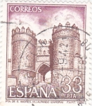 Sellos de Europa - Espa�a -  Turismo- Puerta de San Andres- Villalpando -Zamora-   (5)