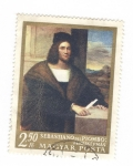 Stamps Hungary -  Sebastiano del Piombo