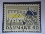 Stamps Denmark -  Football