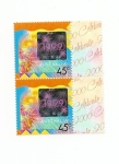 Stamps : Oceania : Australia :  con Holograma cambio año 1999/2000