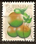 Sellos del Mundo : America : Surinam : Naranjas.