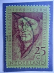 Stamps Netherlands -  Teológo:Erasmus Roterdamus 1469-1536