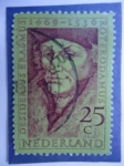 Sellos de Europa - Holanda -  Teológo:Erasmus Roterdamus 1469-1536