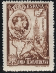 Stamps Spain -  ESPAÑA 580 PRO UNION IBEROAMERICANA