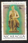 Sellos de America - Nicaragua -  500 Aniversario de Michelangelo