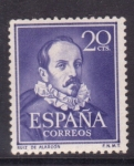 Stamps Europe - Spain -  Ruiz de Alarcón