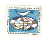 Stamps ONU -  Paloma de la paz