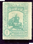 Stamps Spain -  XI Congreso Internacional de Ferrocarriles