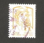 Stamps France -  Marianne