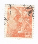 Stamps Spain -  Filabo 873.Efigie del Caudillo