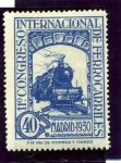 Stamps Spain -  XI Congreso Internacional de Ferrocarriles