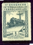 Sellos de Europa - Espa�a -  XI Congreso Internacional de Ferrocarriles
