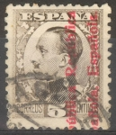 Stamps Spain -  ESPAÑA 594 ALFONSO XIII SOBRECARGADOS 