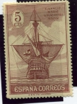 Stamps Spain -  Descubrimiento de America