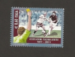 Stamps Italy -  Asociación Italiana de Arbitros 1911-2011