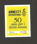 Sellos de Europa - Italia -  Amnistía Internacional:50 años por los derechos humanos