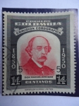 Stamps Colombia -  Comisión Corográfica, Don Manuel Ancizar-1850-1950 