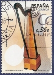 Stamps Spain -  Edifil 4710 Arpa 0,36