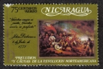 Stamps : America : Nicaragua :  Preludios y Causas de la Revolución Norteamericana 
