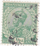 Sellos de Asia - India -  George V