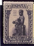 Stamps Spain -  IX Centenario de la Fundación del Monasterio de Montserrat