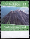 Stamps Costa Rica -  Volcan Arenal