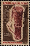 Stamps : Africa : Chad :  Tambour D