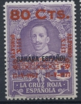 Stamps Spain -  ESPAÑA 394 XXV ANIVERSARIO DE LA CORONACION DE ALFONSO XIII