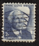 Stamps : America : United_States :  Frank Lloyd Wright