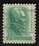 Stamps : America : United_States :  Andrew Jackson
