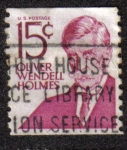 Stamps United States -  Oliver Wendell Holmes