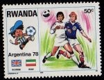 Sellos del Mundo : Africa : Rwanda : ARGENTINA 78