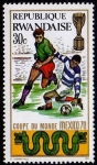 Stamps Rwanda -  MEXICO 70