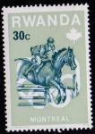 Stamps Rwanda -  MONTREAL 76