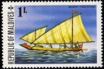 Stamps : Asia : Maldives :  MADURA - PRAU BEDANG