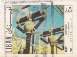 Stamps Lebanon -  Electricidad