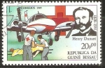 Stamps Guinea Bissau -  HENRI  DUNANT   FUNDADOR  DE  LA  CRUZ  ROJA