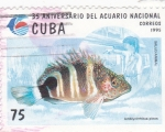 Sellos de America - Cuba -  35 aniversario del acuario nacional