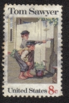 Stamps United States -  Tom Sawyer