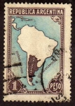 Stamps Argentina -  Congreso Panam. de Paz