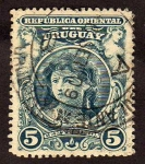 Stamps Uruguay -  Mujer