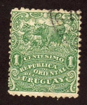 Stamps Uruguay -  Bueyes